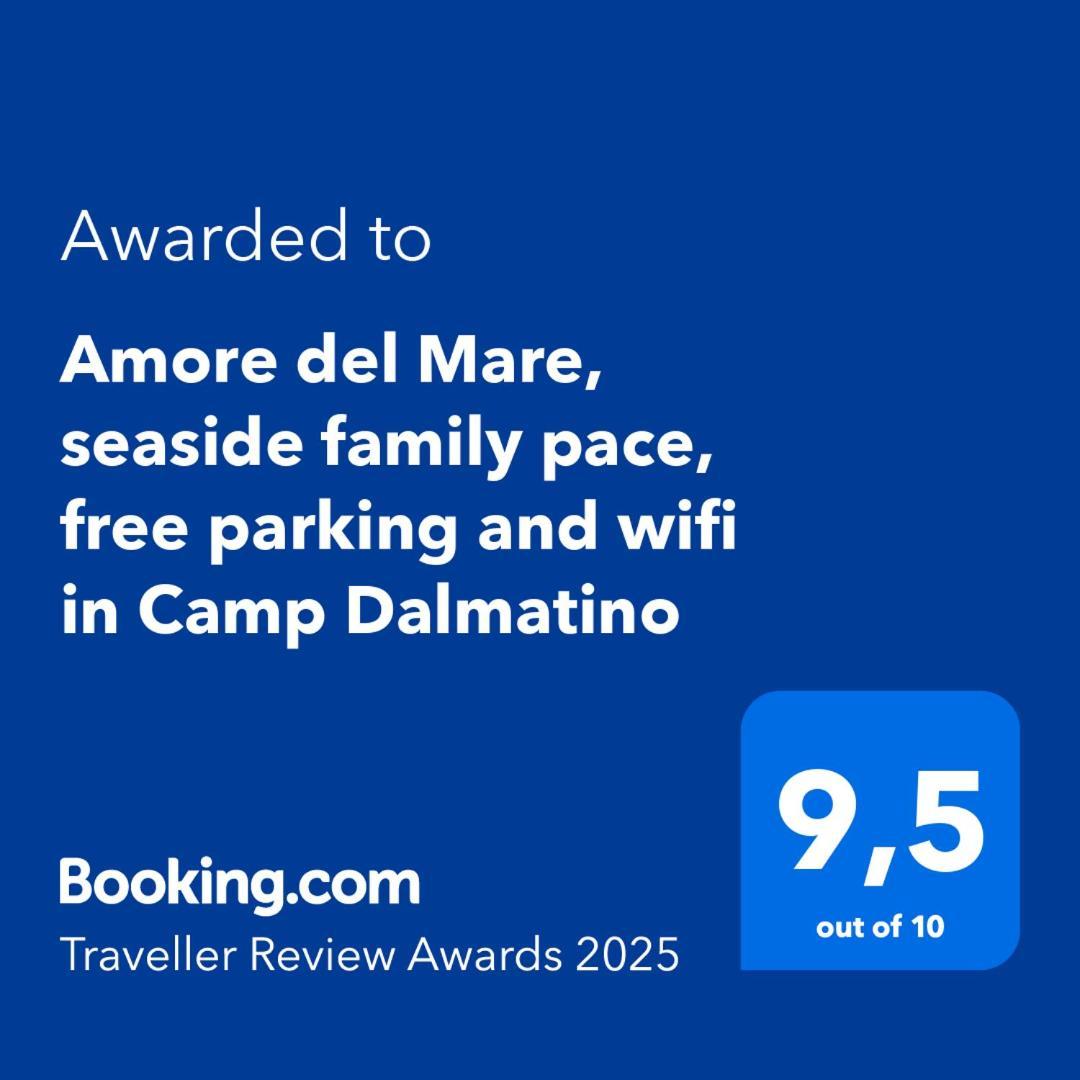 Amore Del Mare, Seaside Family Pace, Free Parking And Wifi In Camp Dalmatino Drage Exteriér fotografie
